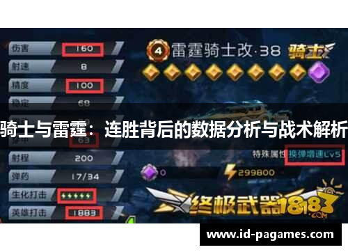 骑士与雷霆：连胜背后的数据分析与战术解析